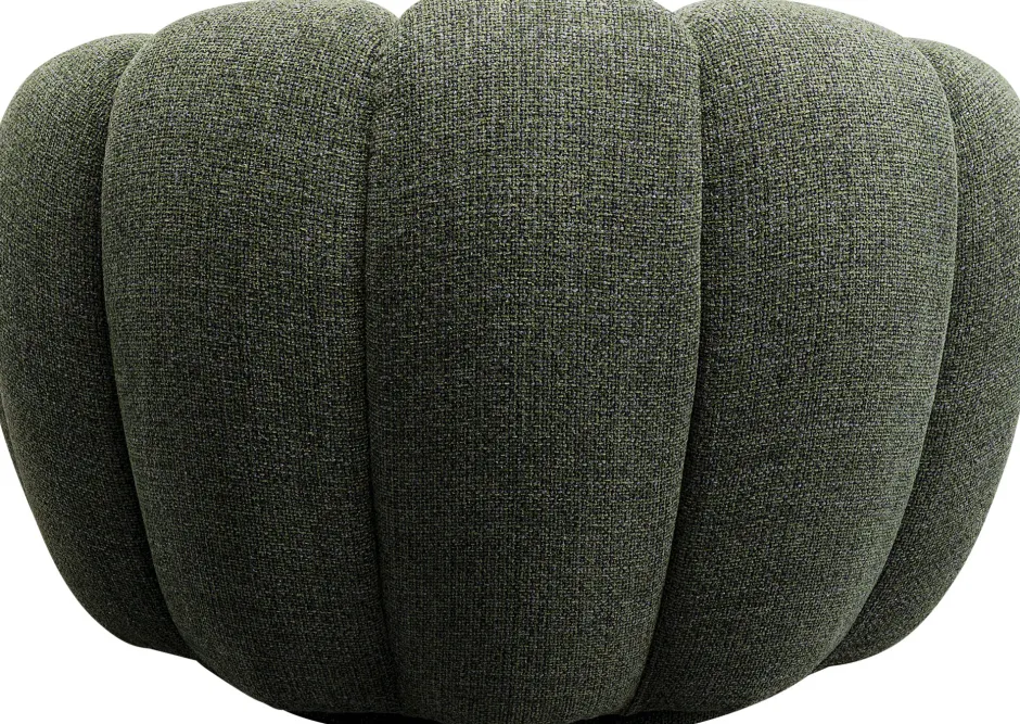 KARE Drehsessel Peppo Bloom Melange Grün