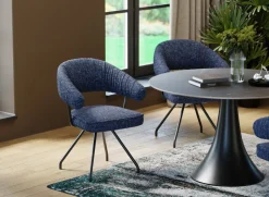 KARE Drehstuhl Arabella Blau