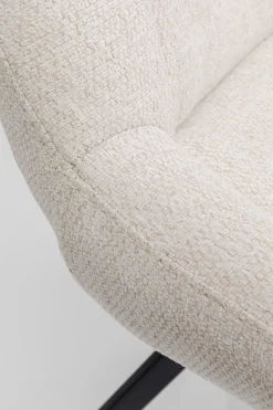 KARE Drehstuhl Baron Creme