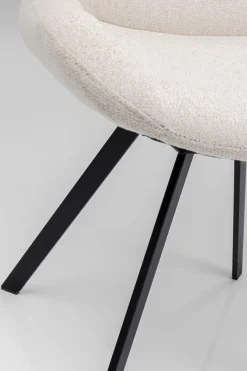 KARE Drehstuhl Baron Creme