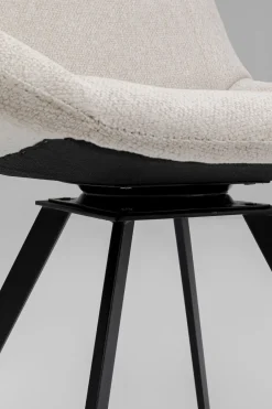 KARE Drehstuhl Baron Creme