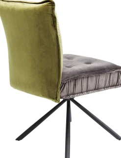 KARE Drehstuhl Chelsea Grün