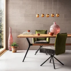 KARE Drehstuhl Chelsea Grün