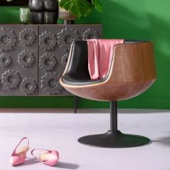 KARE Drehstuhl Club Walnut