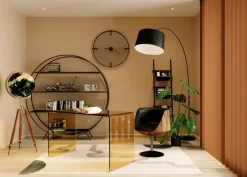 KARE Drehstuhl Club Walnut