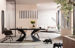 KARE Drehstuhl Coco Anthrazit