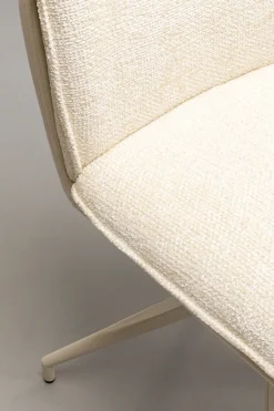 KARE Drehstuhl Hilla Weiß