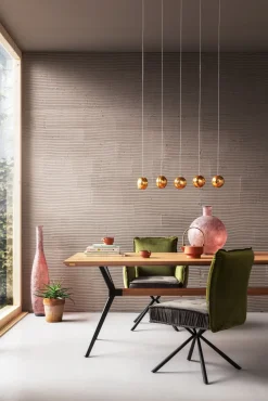 KARE Drehstuhl mit Armlehnen Chelsea Grün