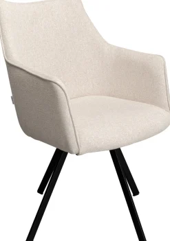 KARE Drehstuhl Modino Creme