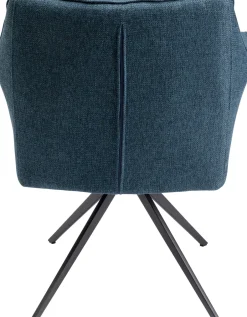 KARE Drehstuhl Thinktank Blau