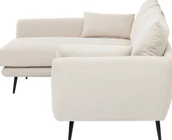KARE Ecksofa Amalfi Links Creme 275cm