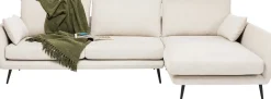 KARE Ecksofa Amalfi Rechts Creme 275cm
