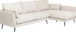 KARE Ecksofa Amalfi Rechts Creme 275cm