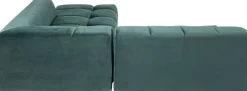 KARE Ecksofa Belami Velvet Dunkelgrün Rechts 265cm