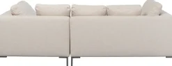 KARE Ecksofa Gianni Creme 250x167 Rechts