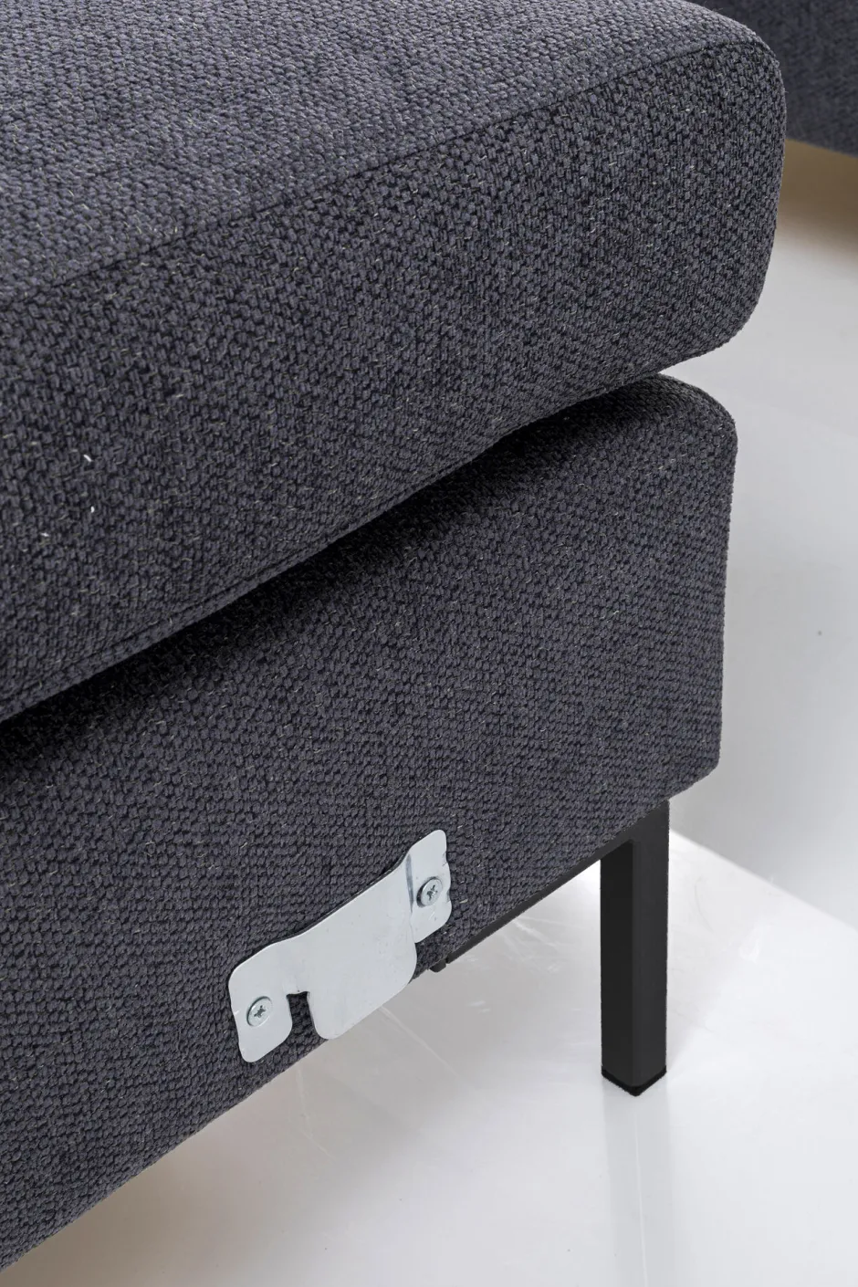 KARE Ecksofa Gianni Grau Links