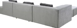 KARE Ecksofa Infinity Atlanta Grau Links