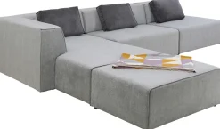 KARE Ecksofa Infinity Atlanta Grau Links