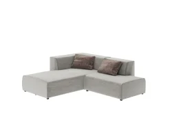 KARE Ecksofa Infinity Boston Grau