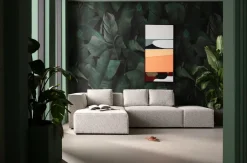 KARE Ecksofa Infinity Ottomane Macchiato Links