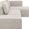 KARE Ecksofa Infinity Ottomane Macchiato Rechts