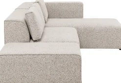 KARE Ecksofa Infinity Ottomane Macchiato Rechts