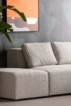 KARE Ecksofa Infinity Ottomane Macchiato Rechts