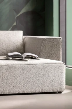 KARE Ecksofa Infinity Ottomane Macchiato Rechts