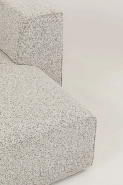 KARE Ecksofa Infinity Ottomane Macchiato Rechts