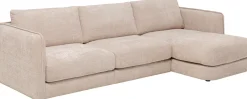 KARE Ecksofa Karma Creme Rechts