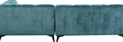 KARE Ecksofa Nia Glam Dunkelgrün Rechts 250cm