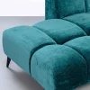 KARE Ecksofa Nia Glam Dunkelgrün Links 250cm