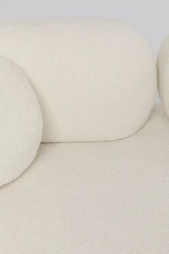 KARE Ecksofa Peppo Weiß