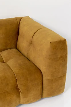 KARE Ecksofa Salamanca Goldbraun Links
