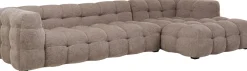 KARE Ecksofa Salamanca Hellbraun Rechts 320cm