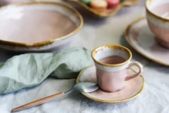 KARE Espressotasse Nala Rosa (2/tlg.)