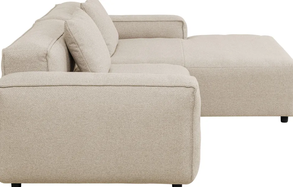 KARE Freistil Ecksofa 175 Creme Rechts