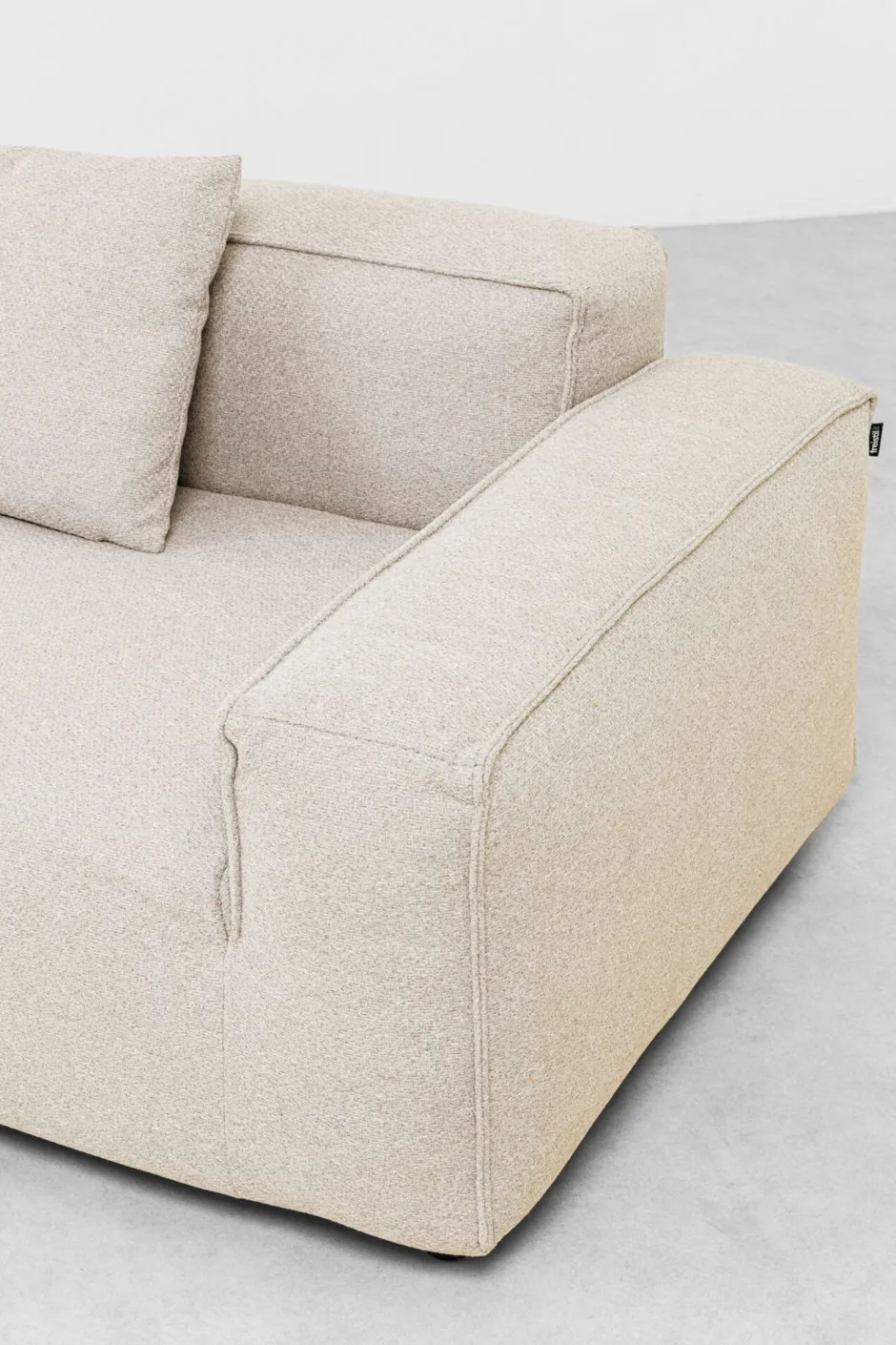 KARE Freistil Ecksofa 175 Creme Rechts
