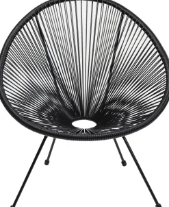 KARE Gartenset Acapulco 2tlg Schwarz