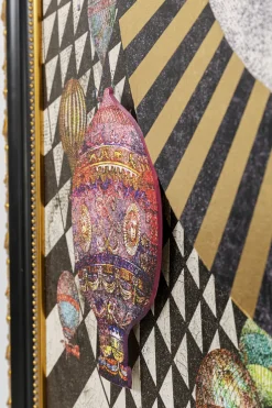 KARE Gerahmtes Bild Balloons 160x260cm