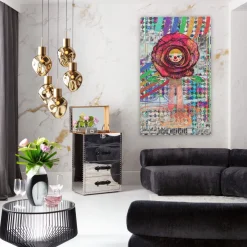 KARE Gerahmtes Bild Blossom Girl 108x180cm