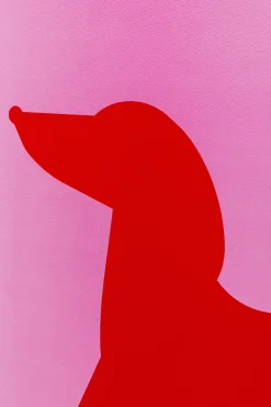 KARE Gerahmtes Bild Dog Frankie (2/Set)