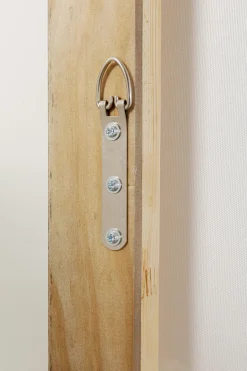 KARE Gerahmtes Bild Dust Gold 120x120cm