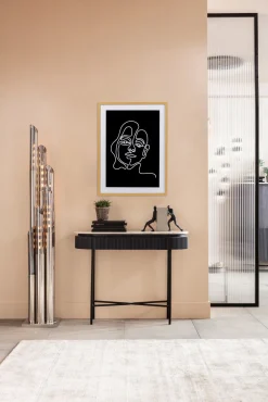 KARE Gerahmtes Bild Faccia Arte Woman 60x80cm