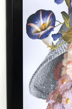 KARE Gerahmtes Bild Flower Lady Pastell 117x154cm