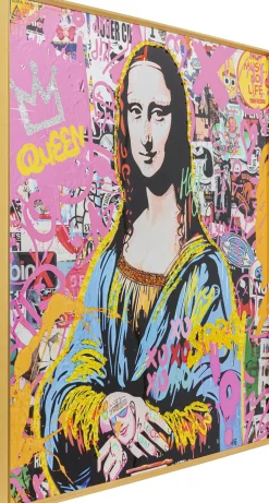 KARE Gerahmtes Bild La Viva Woman 100x100cm