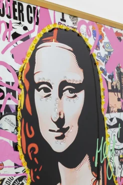 KARE Gerahmtes Bild La Viva Woman 100x100cm