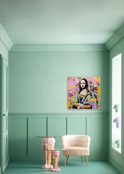 KARE Gerahmtes Bild La Viva Woman 100x100cm