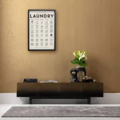 KARE Gerahmtes Bild Laundry 61x41cm
