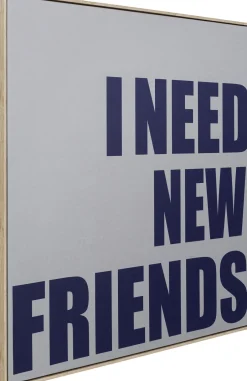 KARE Gerahmtes Bild New Friends 80x80cm